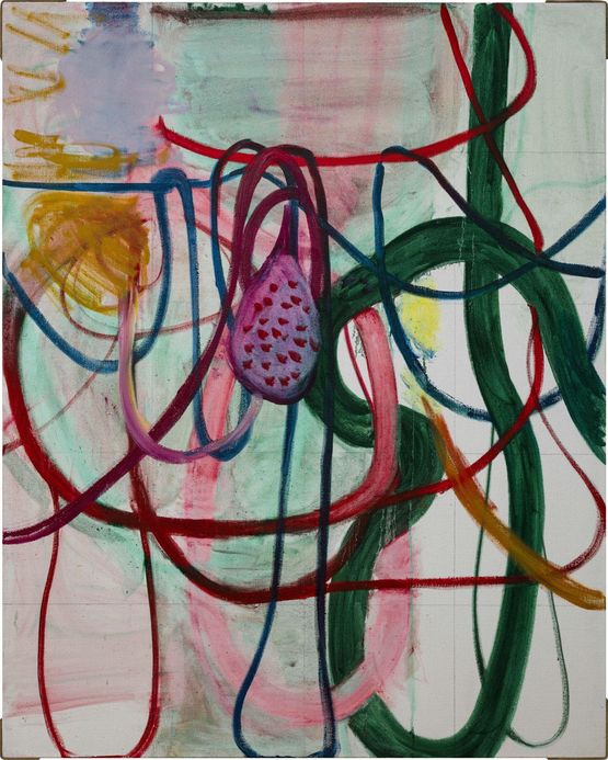 Lovers by Zhang Enli contemporary artwork Painting