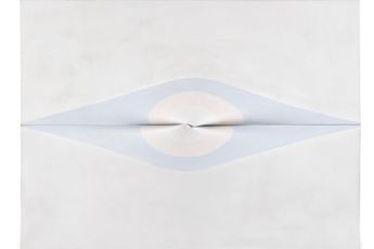 Contemporary art exhibition Zilia Sanchez Topologias  Topologies at ICA Miami United States