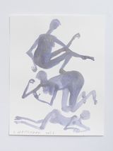 Metal Pile by Francis Upritchard contemporary artwork works on paper
