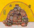 Capital of the age by Yuji Kanamaru contemporary artwork Painting