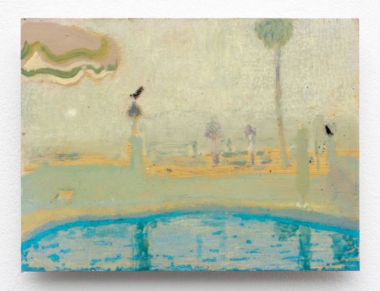 Theres a fog upon LA by Andrew Cranston contemporary artwork Painting