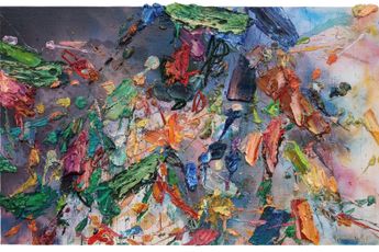 Contemporary art exhibition Erizal As Formless Existance at Gajah Gallery Yogyakarta Indonesia
