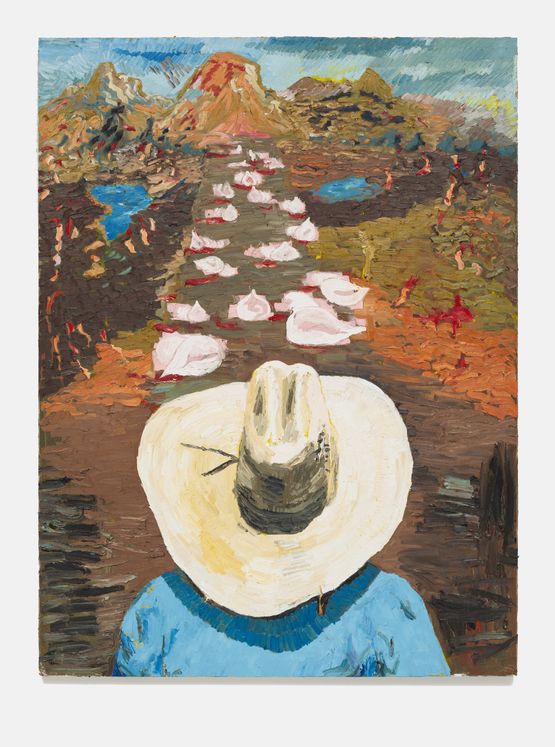 Los caminos de la vida by Ken Taylor contemporary artwork Painting