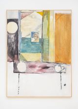Yawning at Owenego by Ted Gahl contemporary artwork drawing painting works on paper