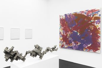 Contemporary art exhibition Cheyney Thompson 10M1000 ML10 L at Galerie Buchholz Cologne Germany