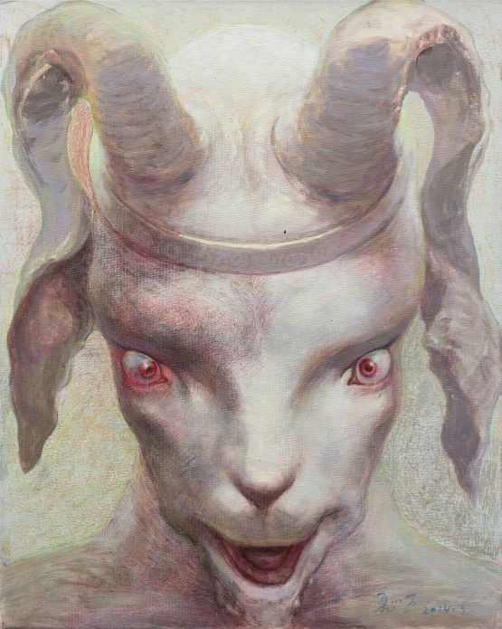 Lupercalia by Xia Xiaowan contemporary artwork Painting