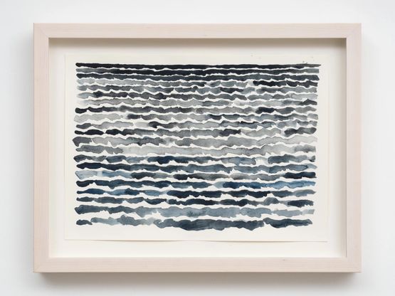 Savaging the Sea 23 by Nina Katchadourian contemporary artwork Painting