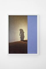 White Marble Yellow Light Blue Light by Padraig Timoney contemporary artwork print