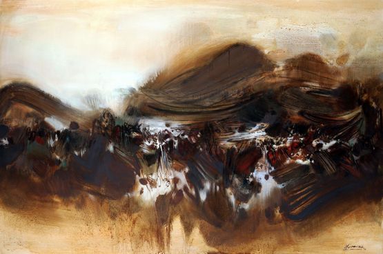 28 juin 1964 by Chu Teh-Chun contemporary artwork Painting