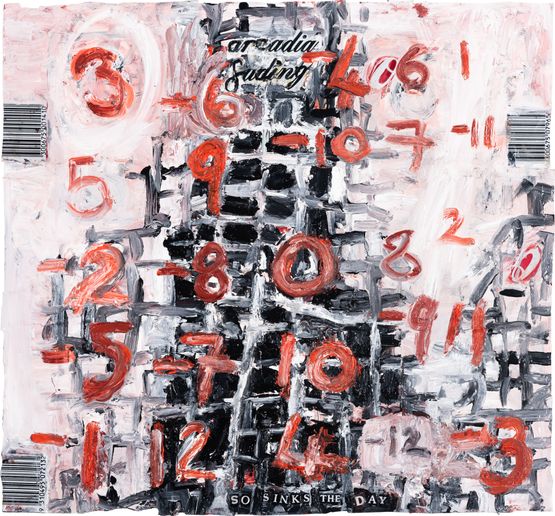 Counting For Nothing 3 by Fiona Hall contemporary artwork Painting