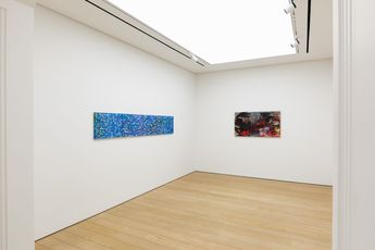 Contemporary art exhibition Oscar Murillo A Telegram To My Dear Suki at Gagosian Athens Greece