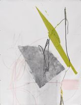 Serie Rocha de Gritos 4 by Nuno Ramos contemporary artwork drawing painting works on paper