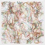 A NYMPHEA FOR PARKER by Ghada Amer contemporary artwork painting