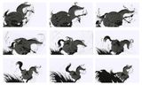 Original Animation Drawings - Cuoe by Sun Xun contemporary artwork works on paper
