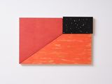 Night Window for JN by James Ross contemporary artwork painting works on paper