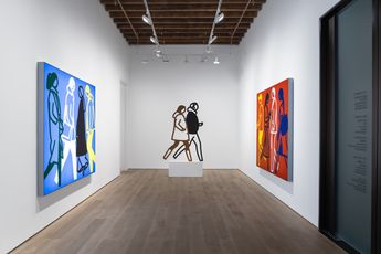 Contemporary art exhibition Julian Opie Julian Opie at Lisson Gallery Shanghai China