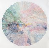 Time and Space by Amina Ahmed contemporary artwork drawing works on paper