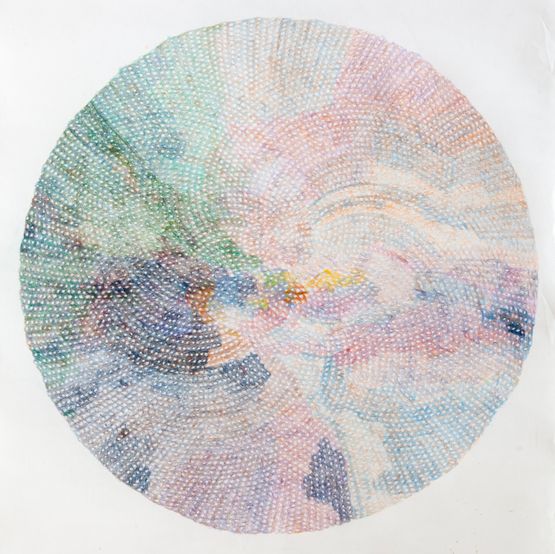 Time and Space by Amina Ahmed contemporary artwork Works on Paper