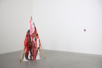 Contemporary art exhibition Pelagie Gbaguidi Le jour se leve at Zeno X Gallery Antwerp Belgium