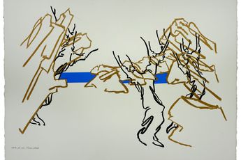 Contemporary art exhibition Fabienne Verdier Pineta at Galerie Lelong 13 Rue de Teheran Paris France