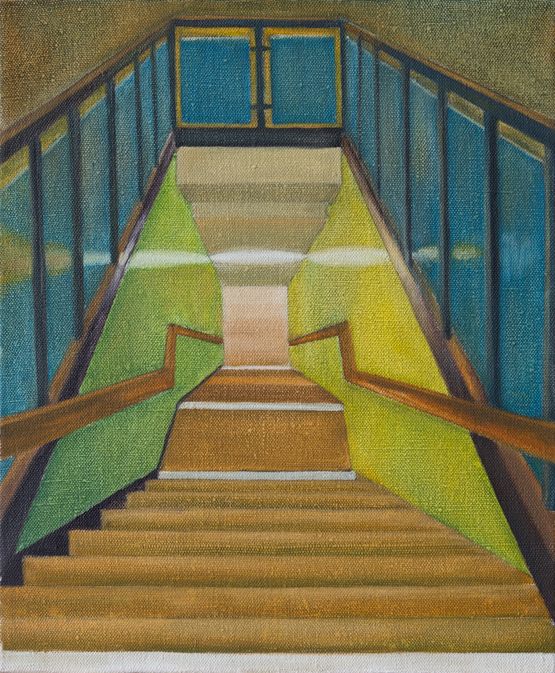 Space 2 by Meng Huang contemporary artwork Painting