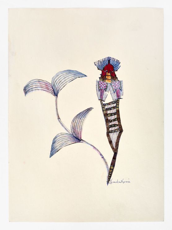 Untitled by Anna Zemankova contemporary artwork Textile