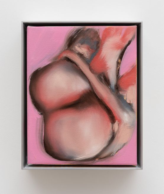 Pink Baby by Amanda Wall contemporary artwork Painting