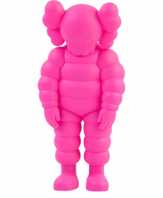 What Party Pink - Chum by KAWS contemporary artwork Sculpture