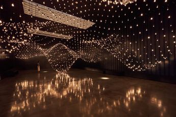 Contemporary art exhibition Rafael Lozano-Hemmer Common Measures at Pace Gallery 508  510 West 25th New york United States