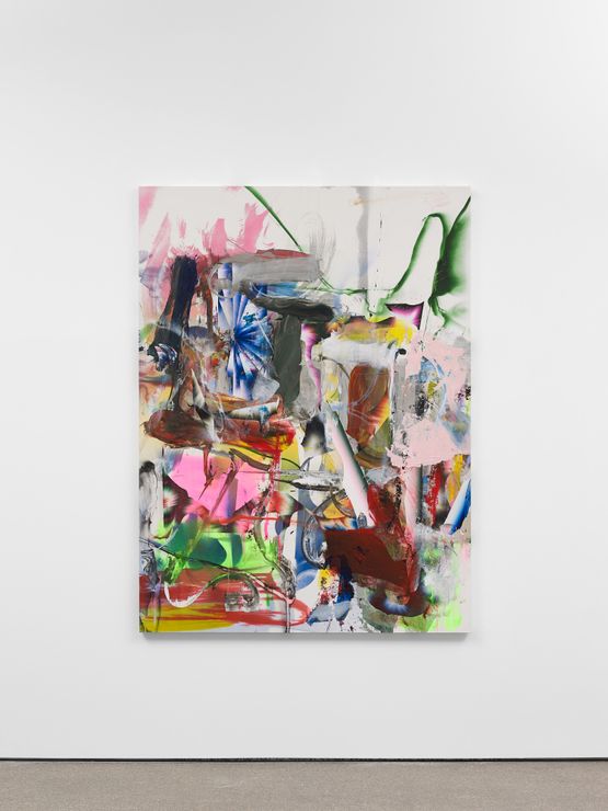 Untitled and she springstoward her den by Liam Everett contemporary artwork Painting