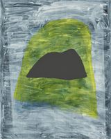 Contemplating in a Hermetic House Spring by Hoi-lam Au contemporary artwork painting