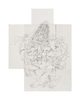 Ink from Days That Slip Away Untouched No. 10 by Uji Hahan Handoko Eko Saputro contemporary artwork works on paper