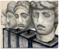 So ancient Romans dont have noses by Gao Hang contemporary artwork Painting