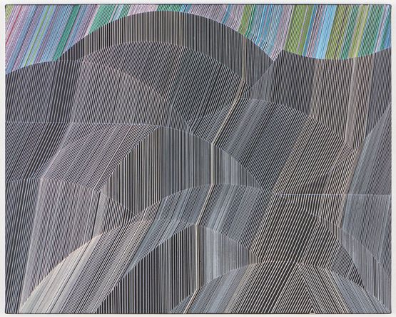 Kinematic Landscape 3 by Peter Peri contemporary artwork Painting