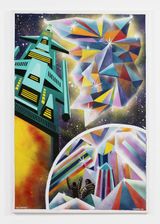 SPACE TREASURE by Herve Di Rosa contemporary artwork painting
