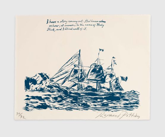 No Title I have a... by Raymond Pettibon contemporary artwork Print