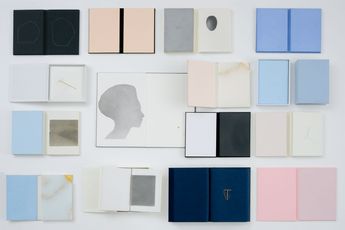 Contemporary art exhibition Ettore Spalletti Works on paper editions and books at Marian Goodman Gallery London United Kingdom
