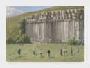 Basalt Columns by Serban Savu contemporary artwork Painting