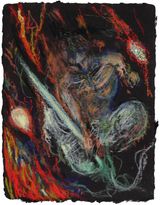 Divine Portrait by Amano Yoshitaka contemporary artwork drawing works on paper