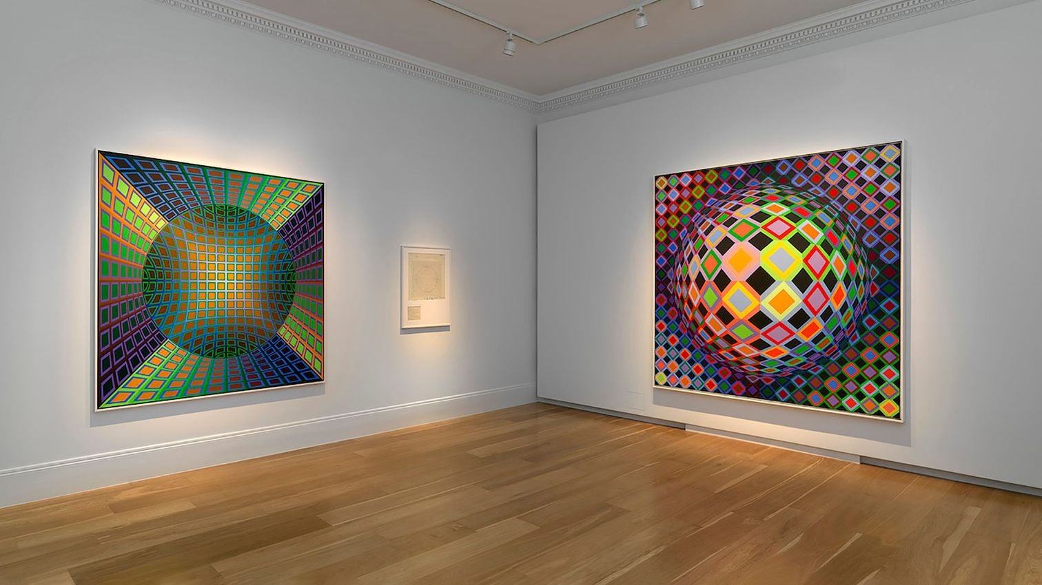 Victor Vasarely's Kaleidoscopic Abstractions
