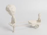 Cart puller by Masao Nakahara contemporary artwork sculpture
