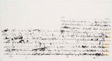 Manuscrito by Sergio Sister contemporary artwork works on paper