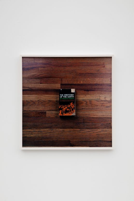 Topologies Fanon midly out of focus by Leslie Hewitt contemporary artwork Photography
