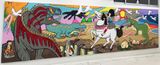 The Lady on a White Horse by Yuree Kensaku contemporary artwork mixed media