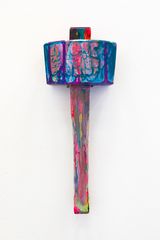 Mallet by Hayley Tompkins contemporary artwork painting works on paper