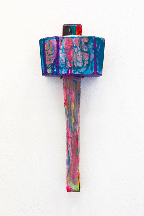 Mallet by Hayley Tompkins contemporary artwork Painting