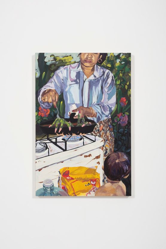 Sauteed by Tidawhitney Lek contemporary artwork Painting