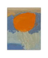 Tondo sunburst by Richard Hearns contemporary artwork painting