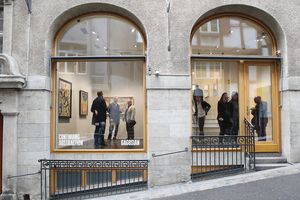 Gagosian contemporary art gallery in Basel Switzerland