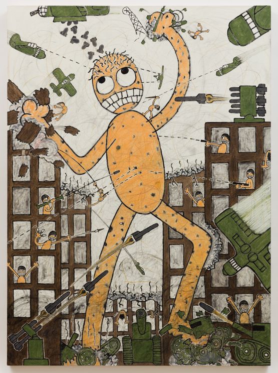 Youre A Giant by Jay Stuckey contemporary artwork Painting